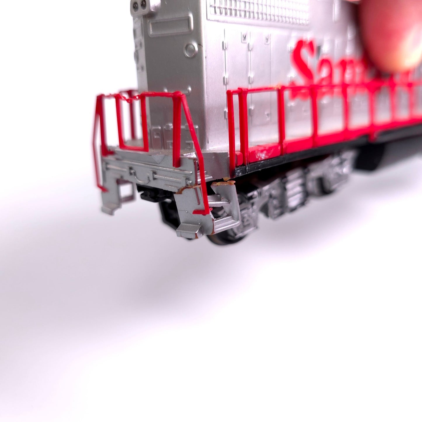 Life Like HO Scale Santa Fe 3500 Diesel Locomotive Engine Train FOR PARTS