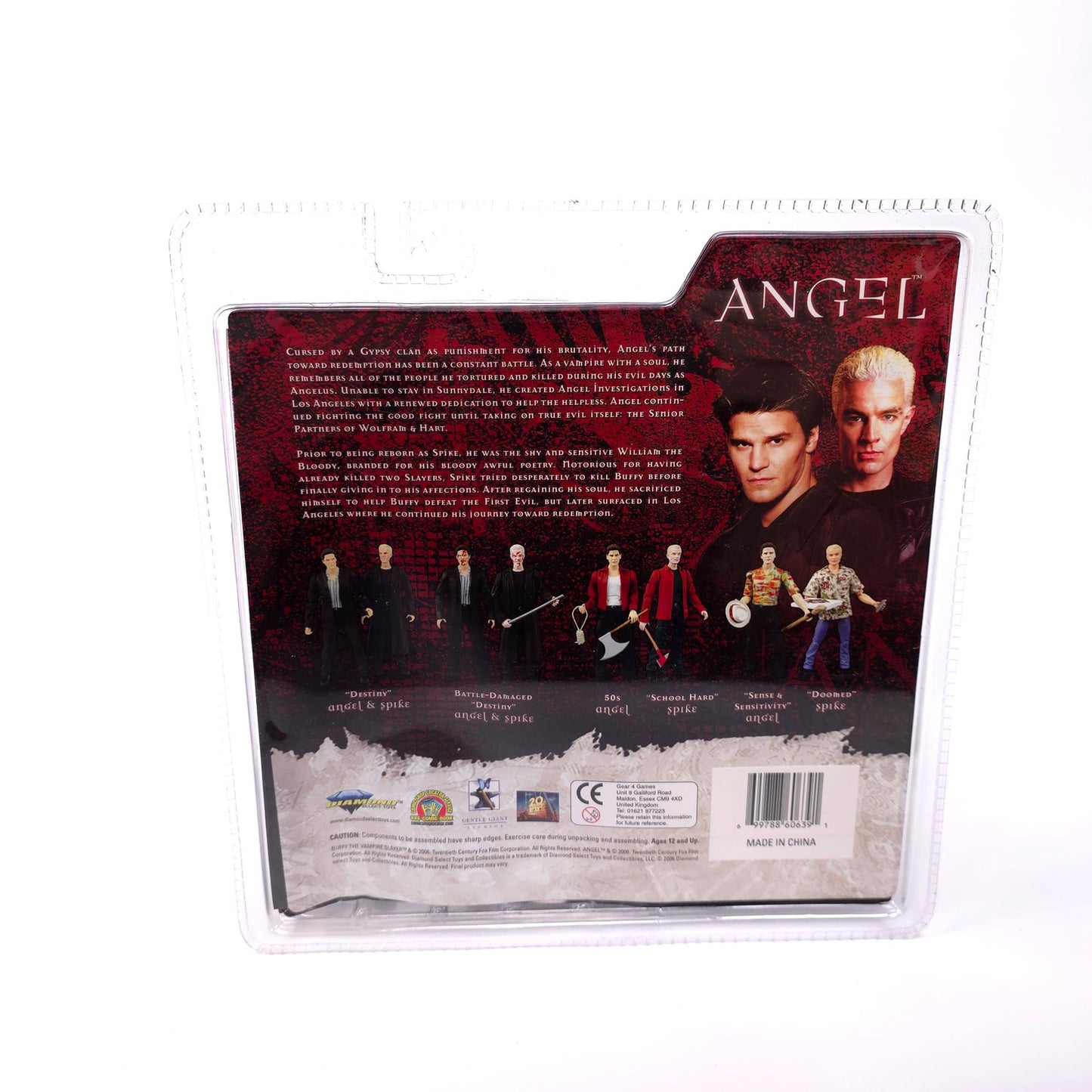 Sealed Angel Series 2 Destiny TV Show Series Action Figure Diamond Select
