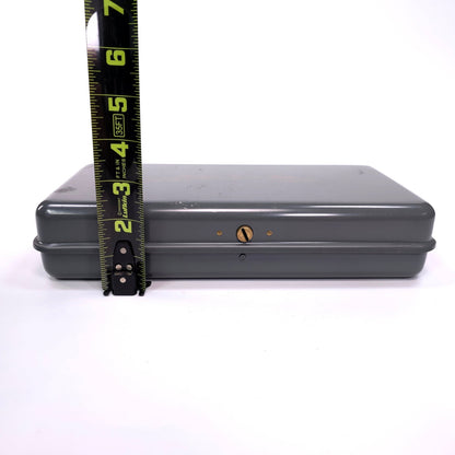 Vintage PN Co Metal Lock Box No Key Funeral Home