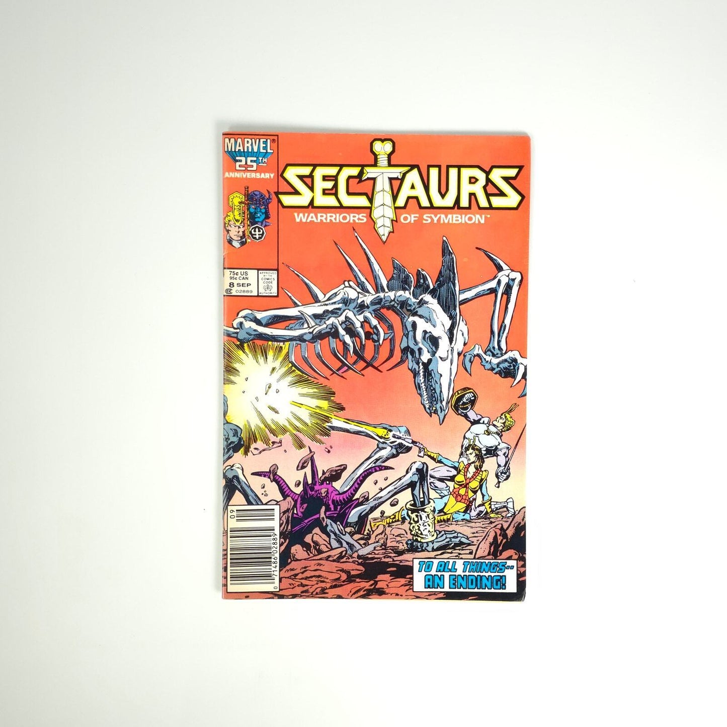 Sectaurs Warrios of Symbion #8 Marvel Comics 1985 Comic Book