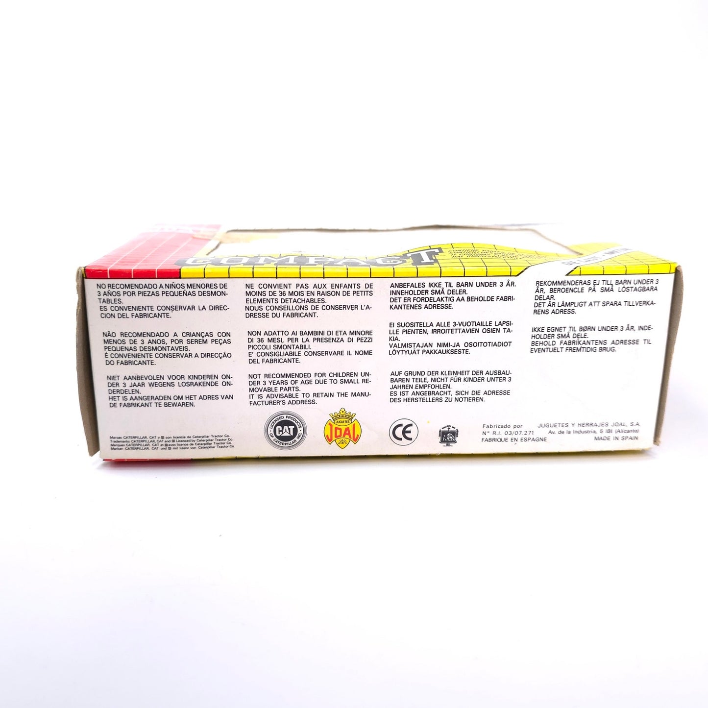 CAT Joal Compact Metal Die Cast 1:50 Scale Vibratory Copactor Packer CB534