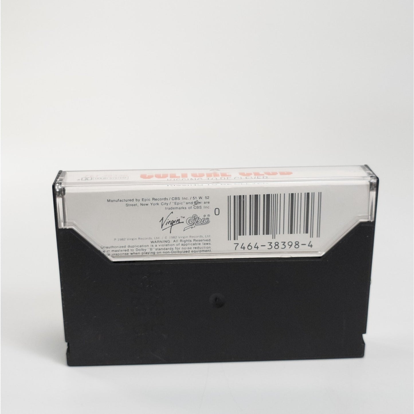 Culture Club Kissing To Be Clever (Cassette) 2+ Ship FREE