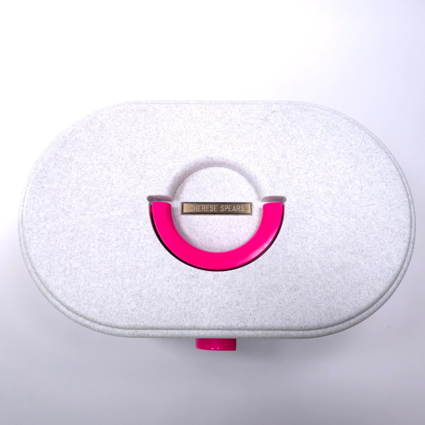 Caboodles Medium Cosmetic Makeup Jewelry Box w/ Mirror Blue Gray 2615