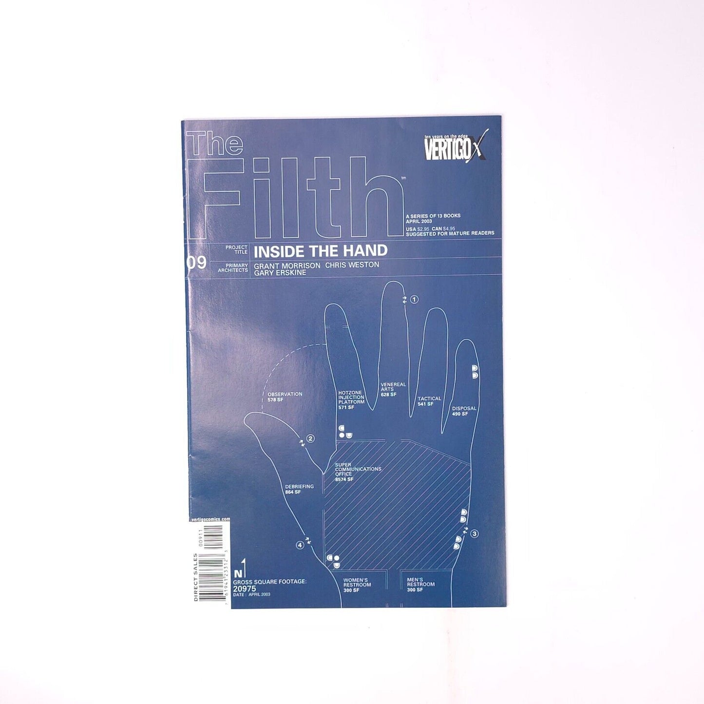 The Filth Inside the Hand #09 Vertigo Comics Comic Book