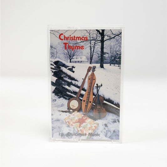 Dulcimer Music Christmas Thyme (Cassette) 2+ Ship FREE