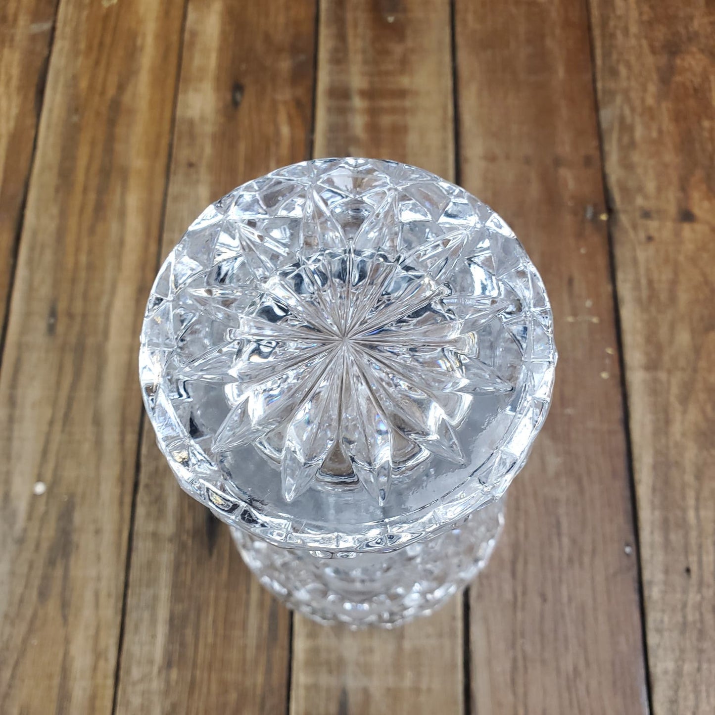 Vintage Nachtmann Bleikristall 24% Lead Crystal 9" Vase West Germany