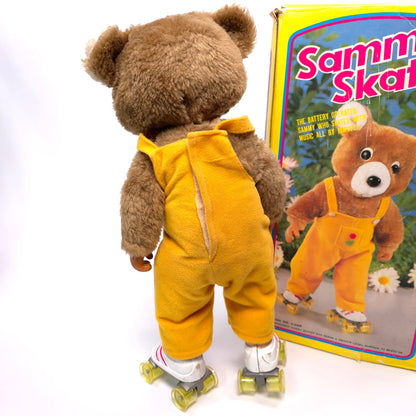 Vintage Sammy Skates Bear Item S-600 1985 FOR PARTS