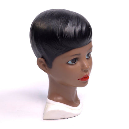 Vintage MCM Lego Japan Display Mannequin Head Bust White Shirt