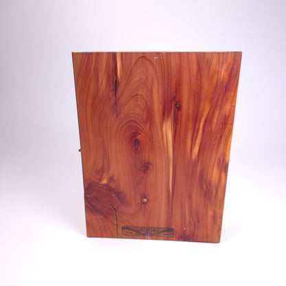1958 Memorial Holy Bible American Legion KJV with Wood Storage Box Gilt Gilding