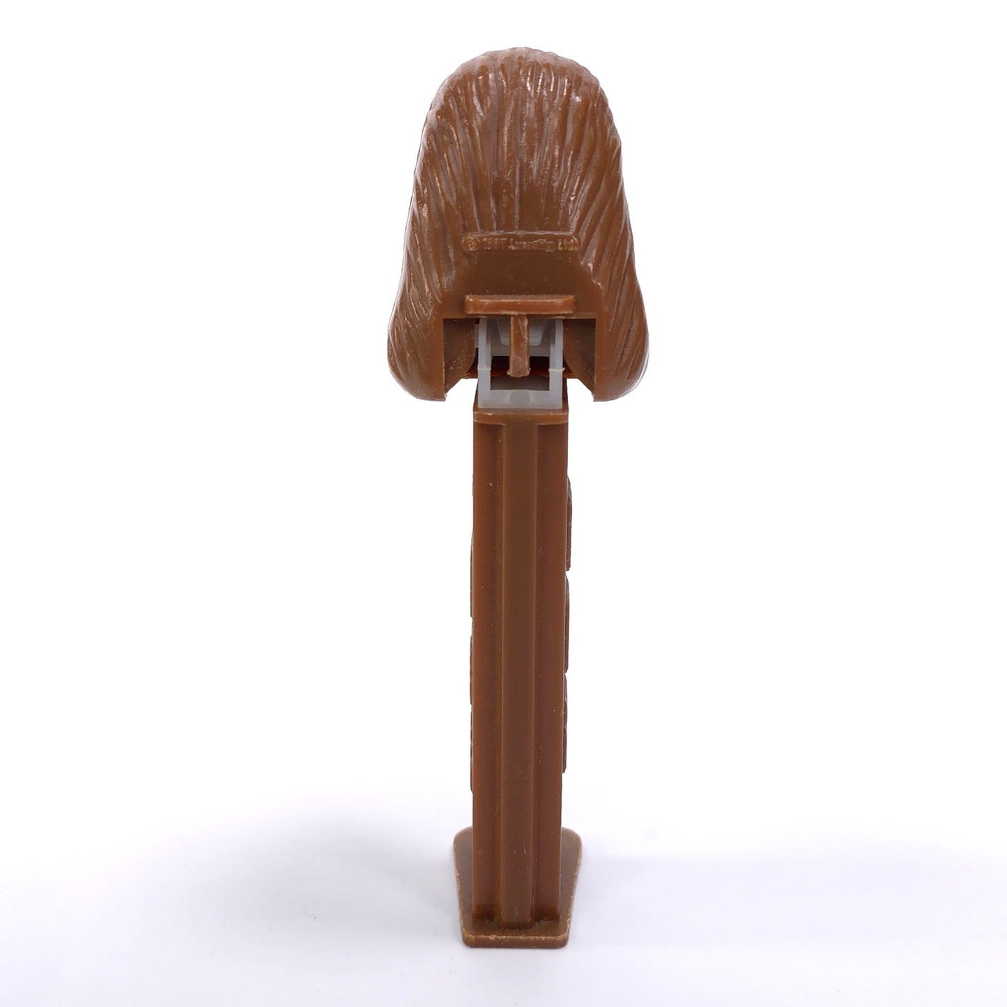 PEZ Chewbacca Footed Candy Dispenser 1997 Star Wars