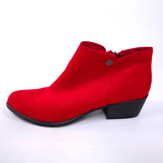 Daisy Fuentes Pump Heel Ankle Bootie Womens Size 8M
