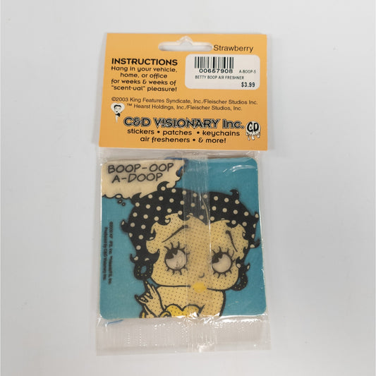 Betty Boop Air Freshener Strawberry C & D Visionary