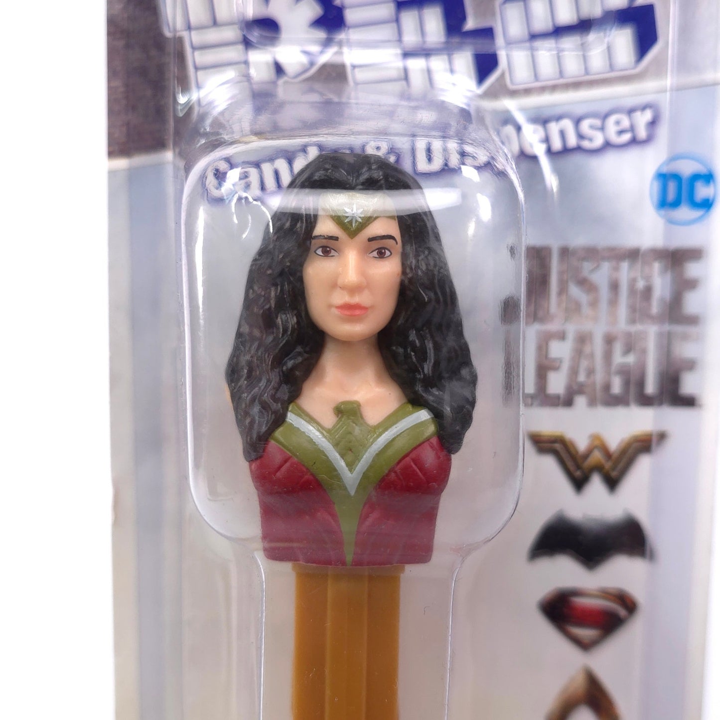 PEZ Wonder Woman Footed Candy Dispenser 2016 DC