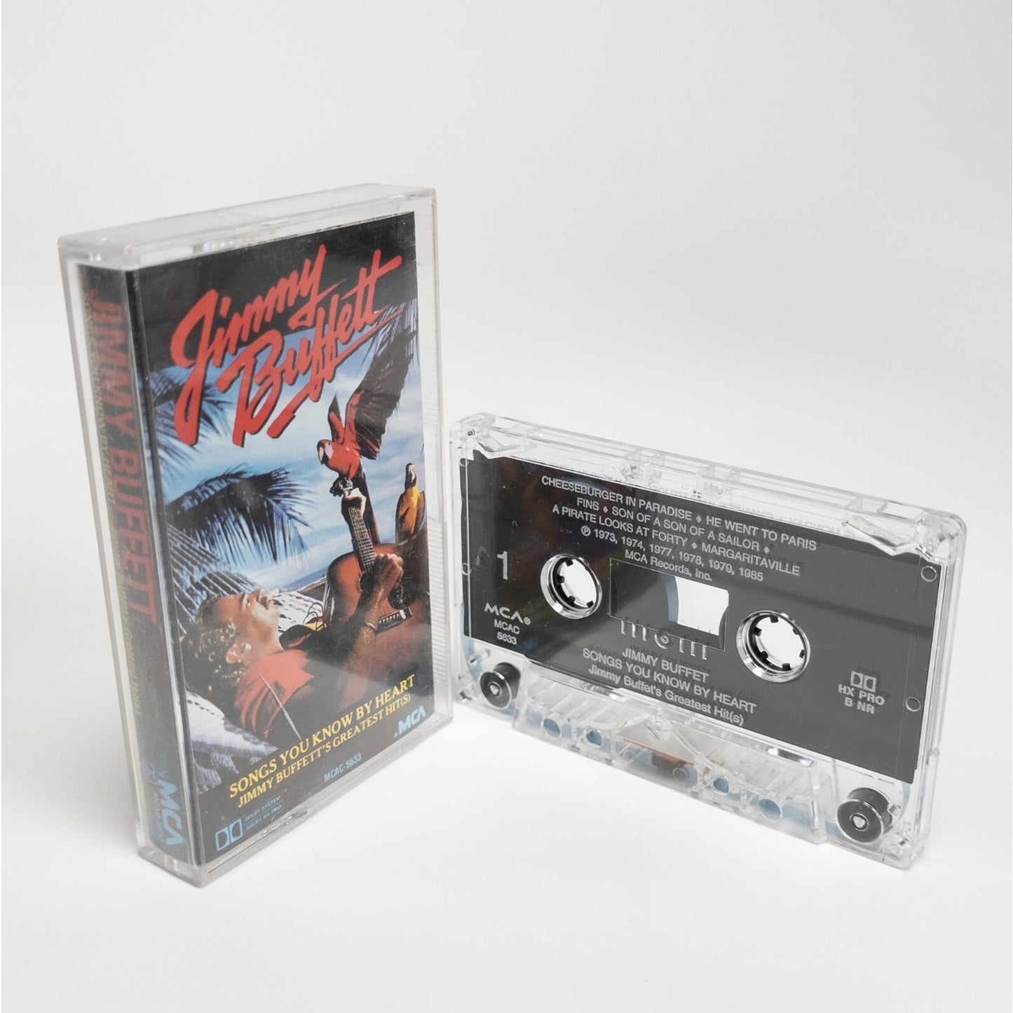 Jimmy Buffett Songs You Know By Heart Greatest Hit(s) (Cassette) 2+ Ship FREE