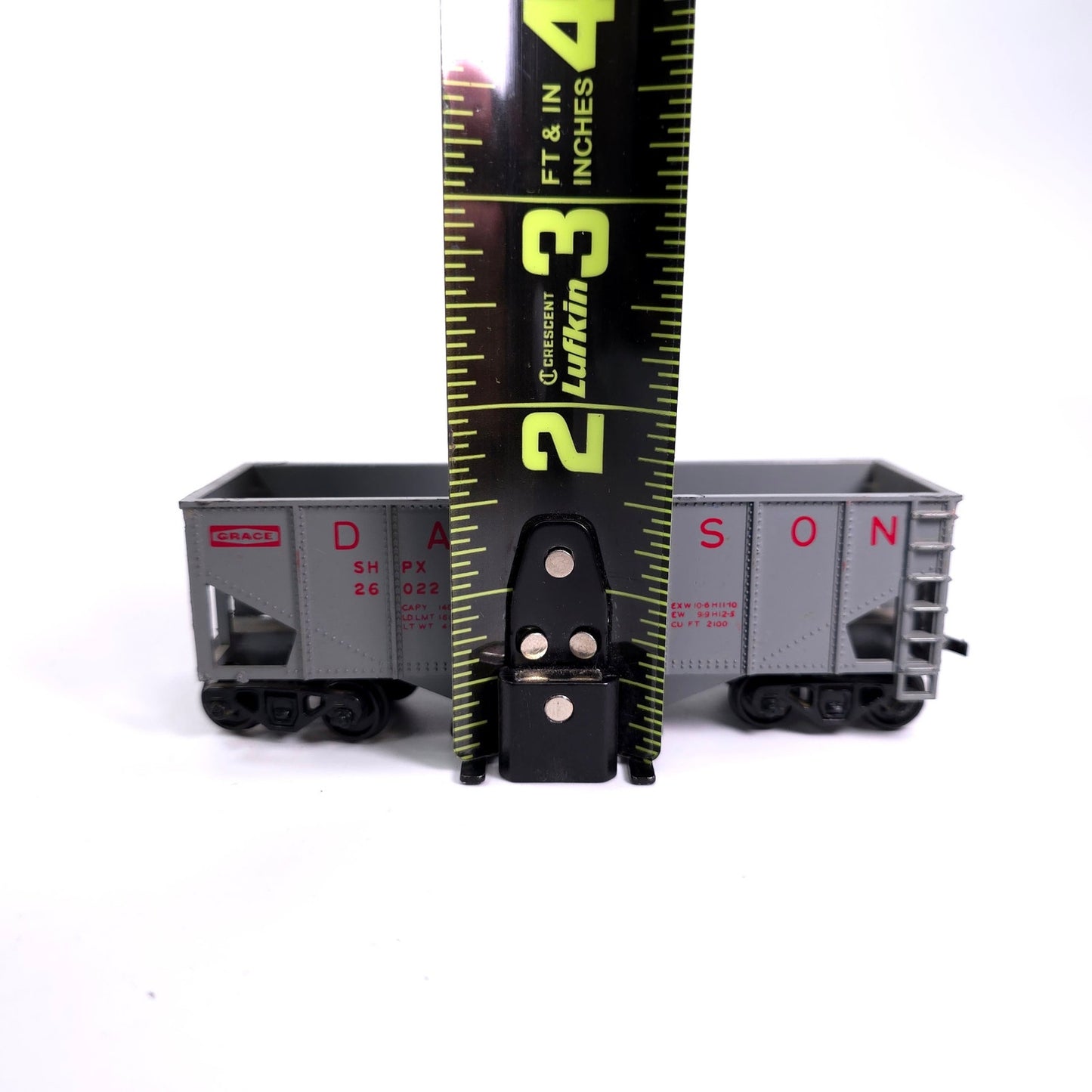 HO Scale Davison Grace 26022 Open Top Train Car