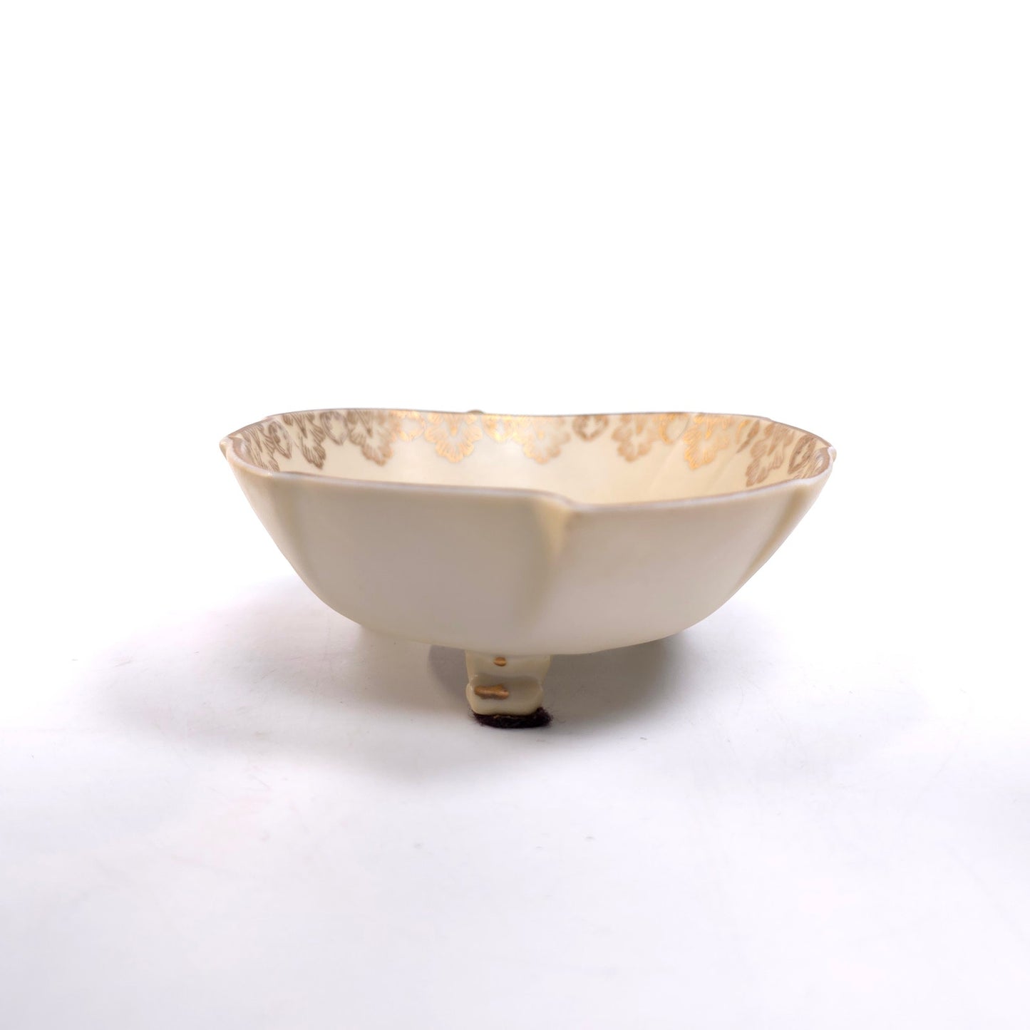 Vintage Ardalt Lenwile 3 Leg Nappy Trinket Dish Renaissance