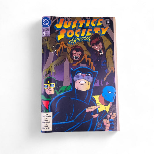 Justice Society of America #3 October 1992 Comic DC Comics