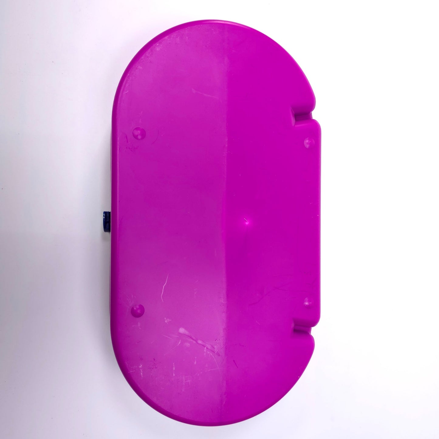 Vintage Caboodles Medium Cosmetic Makeup Jewelry Trinket Box w/ Mirror Purple