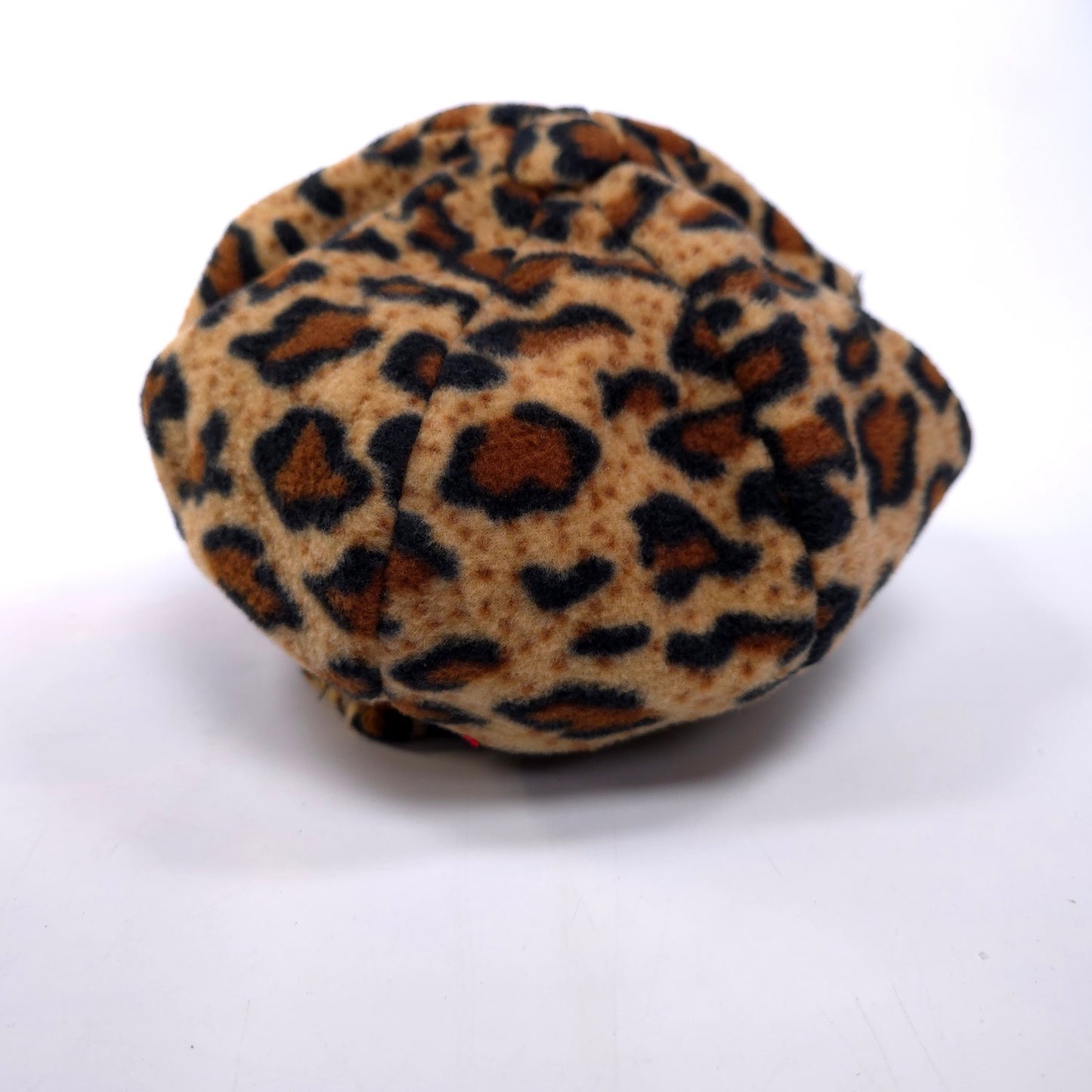 Leopard Animal Print Rhinestone Felt Bling Newsboy Cadet Hat Cap