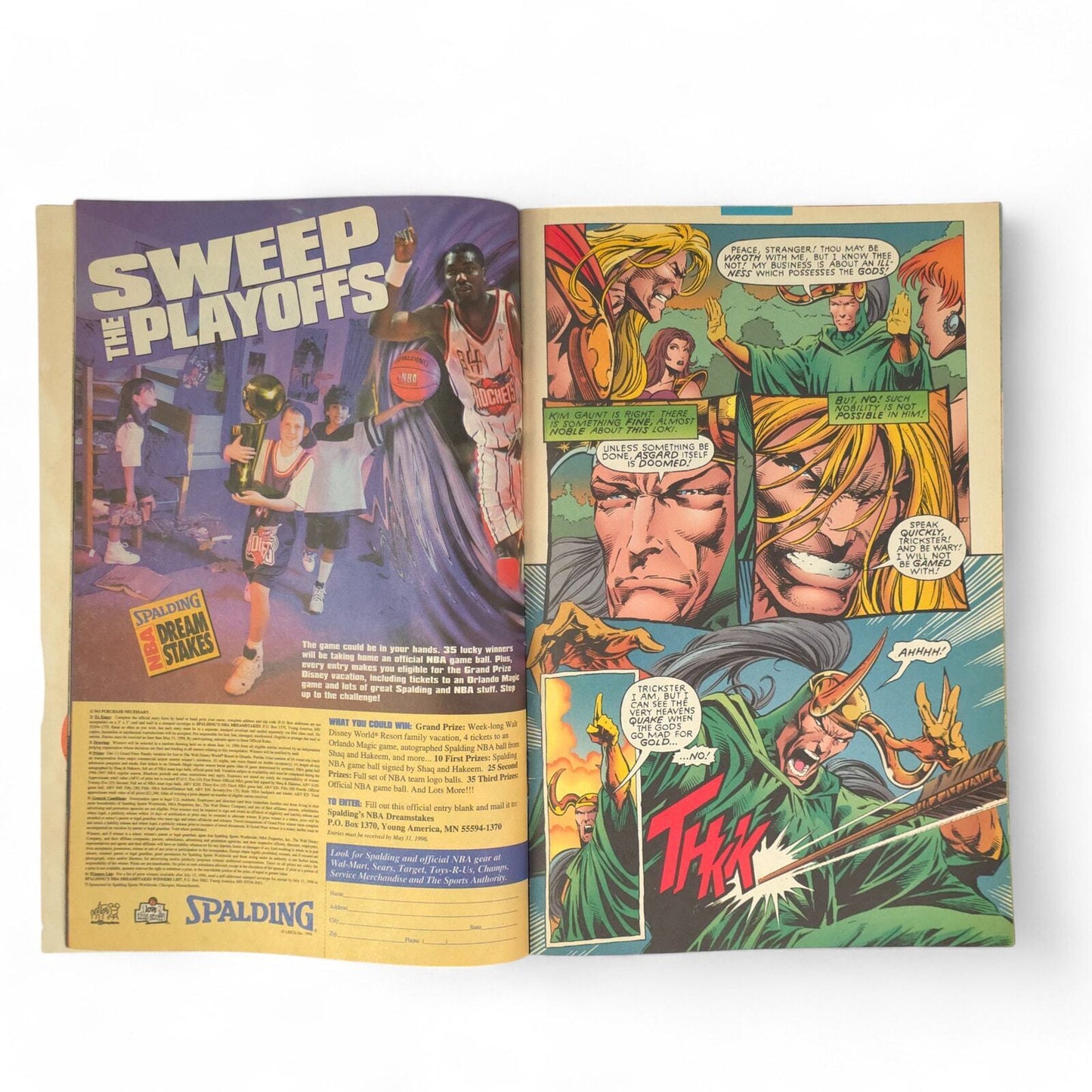 Thor #499 Marvel Comics Comic Book