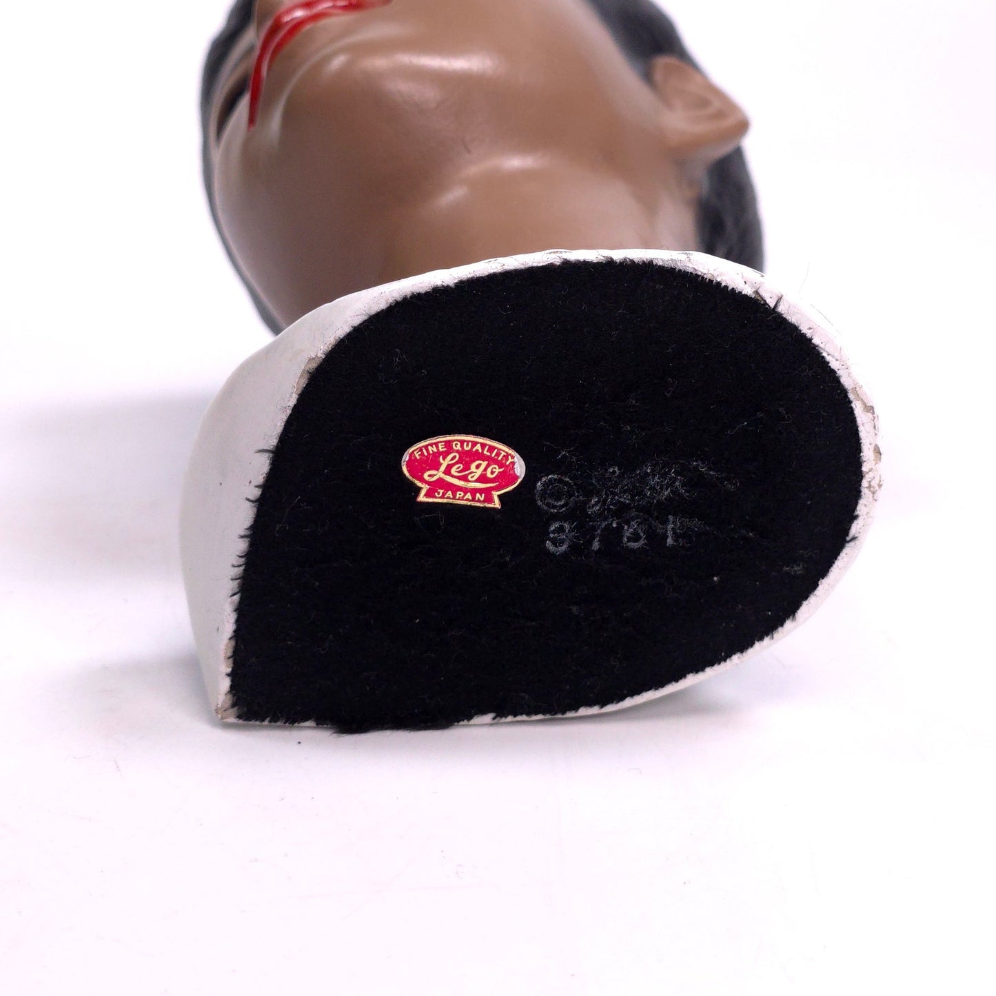 Vintage MCM Lego Japan Display Mannequin Head Bust White Shirt