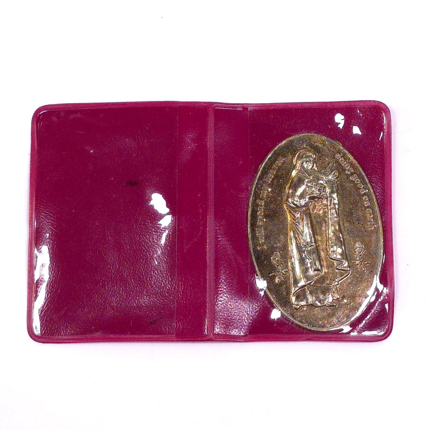 St. Therese Society Of The Little Flower Token w/ Holder