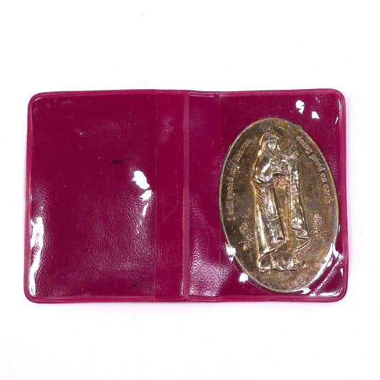 St. Therese Society Of The Little Flower Token w/ Holder