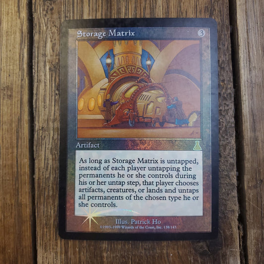 Foil Storage Matrix 1999 Urza's Destiny MTG Magic The Gathering Card Game