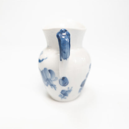 Royal Copenhagen Ceramic Mini 4" Creamer Pitcher Blue Flower Pattern