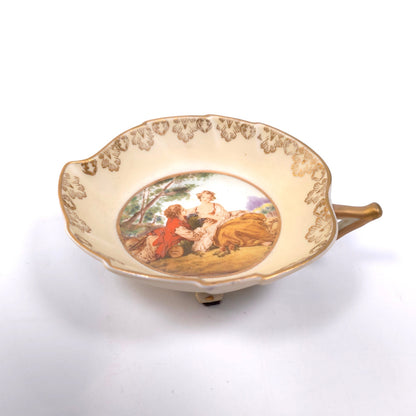 Vintage Ardalt Lenwile 3 Leg Nappy Trinket Dish Renaissance