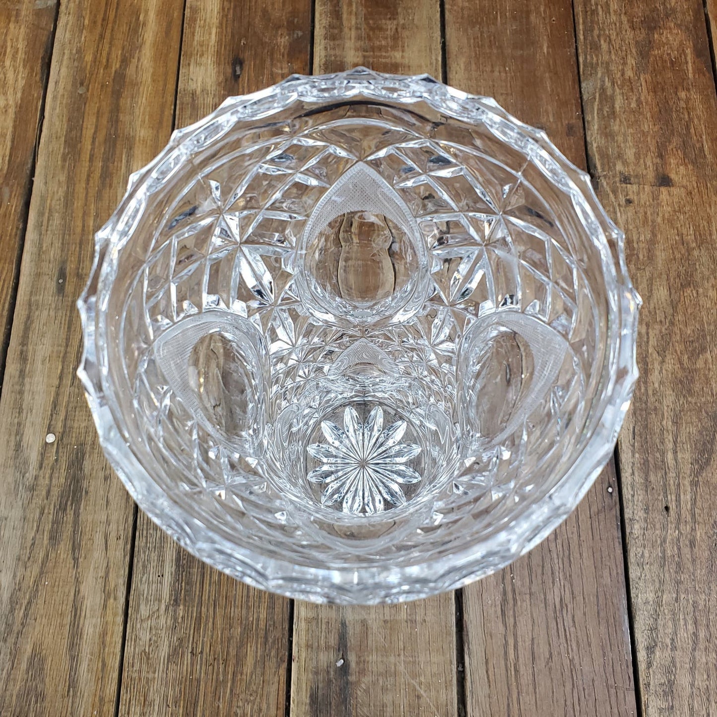 Vintage Nachtmann Bleikristall 24% Lead Crystal 9" Vase West Germany