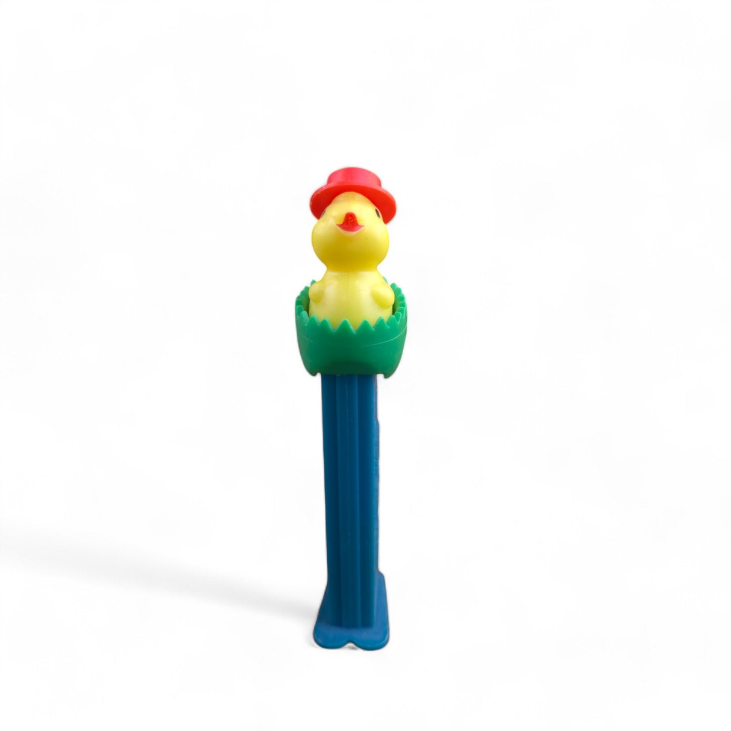 PEZ Easter Chick In Egg Footed Candy Dispenser 1999 Retired Blue