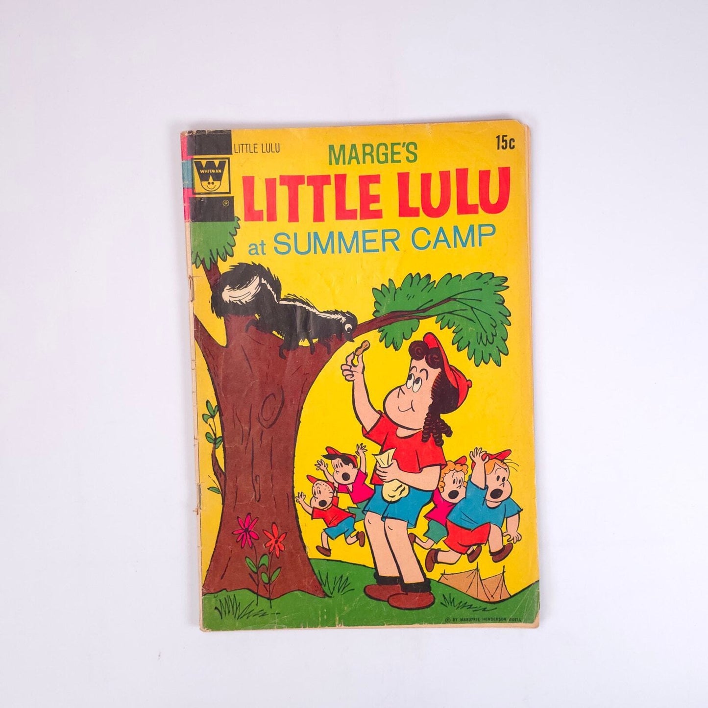 Little Lulu at Summer Camp #206 Whitman Comics Comic Book