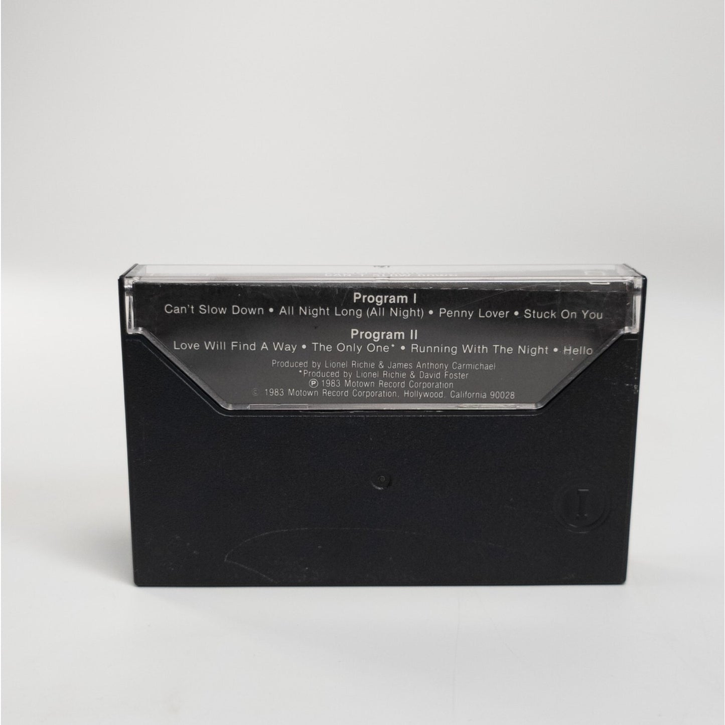 Lionel Richie Can't Slow Down (Cassette) 2+ Ship FREE