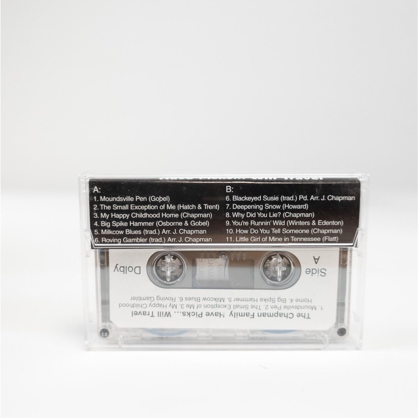 The Chapman Family Have Picks… Will Travel (Cassette) 2+ Ship FREE