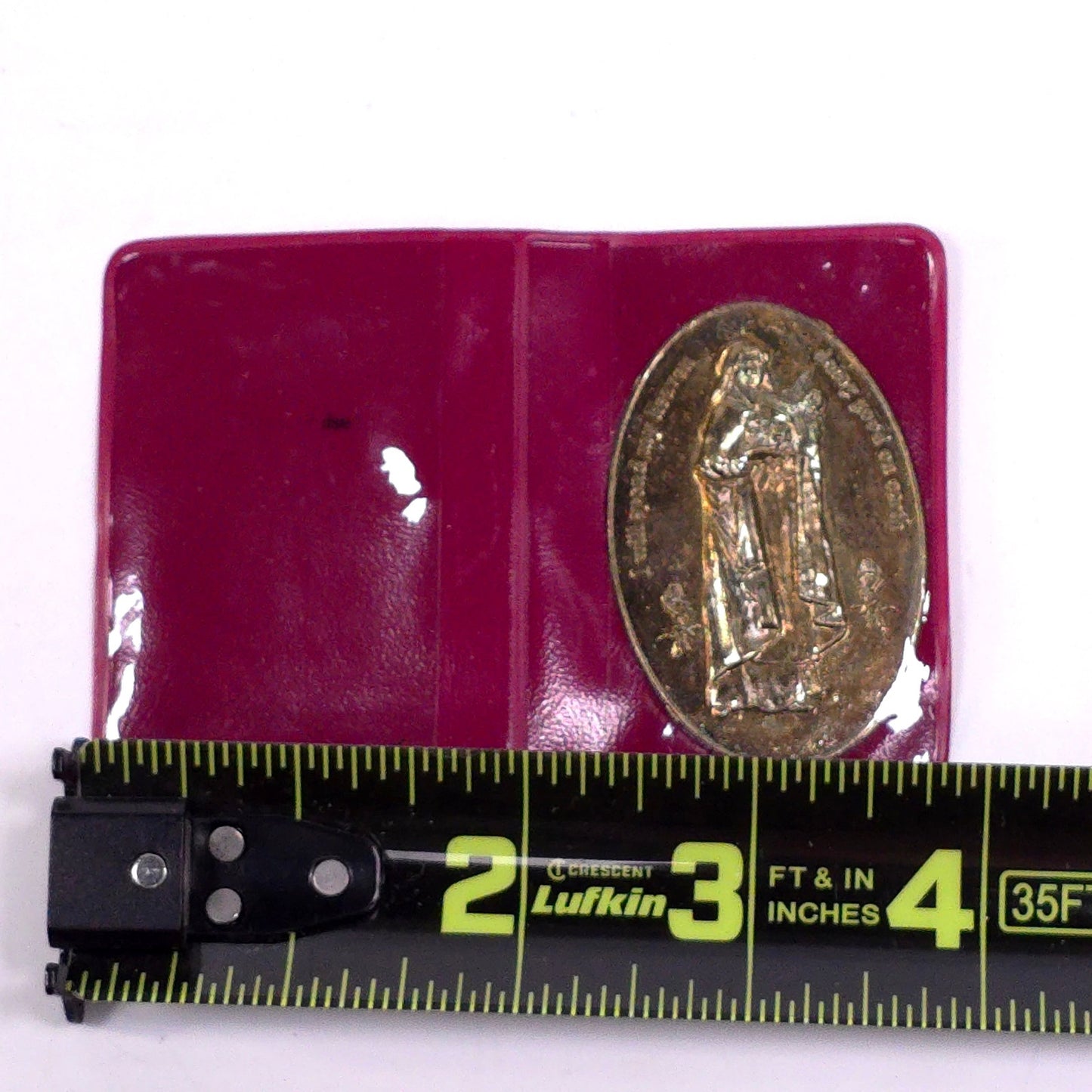 St. Therese Society Of The Little Flower Token w/ Holder