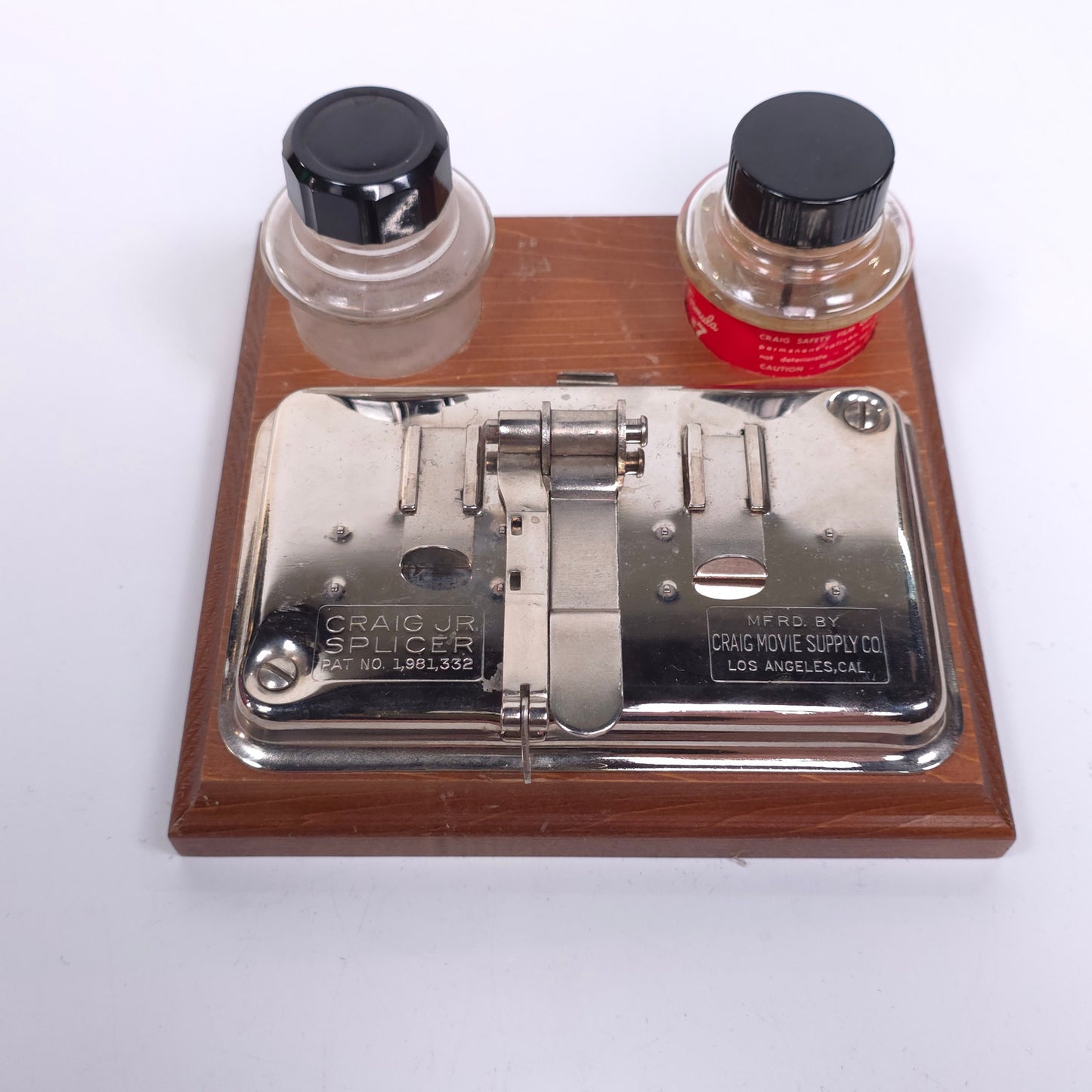 Craig 8-16 mm Film Junior Splicer w/ Box Inserts & Tool