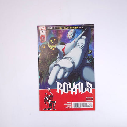 Royals Part 1 Fire From Heaven #9 Marvel Comics Comic Book