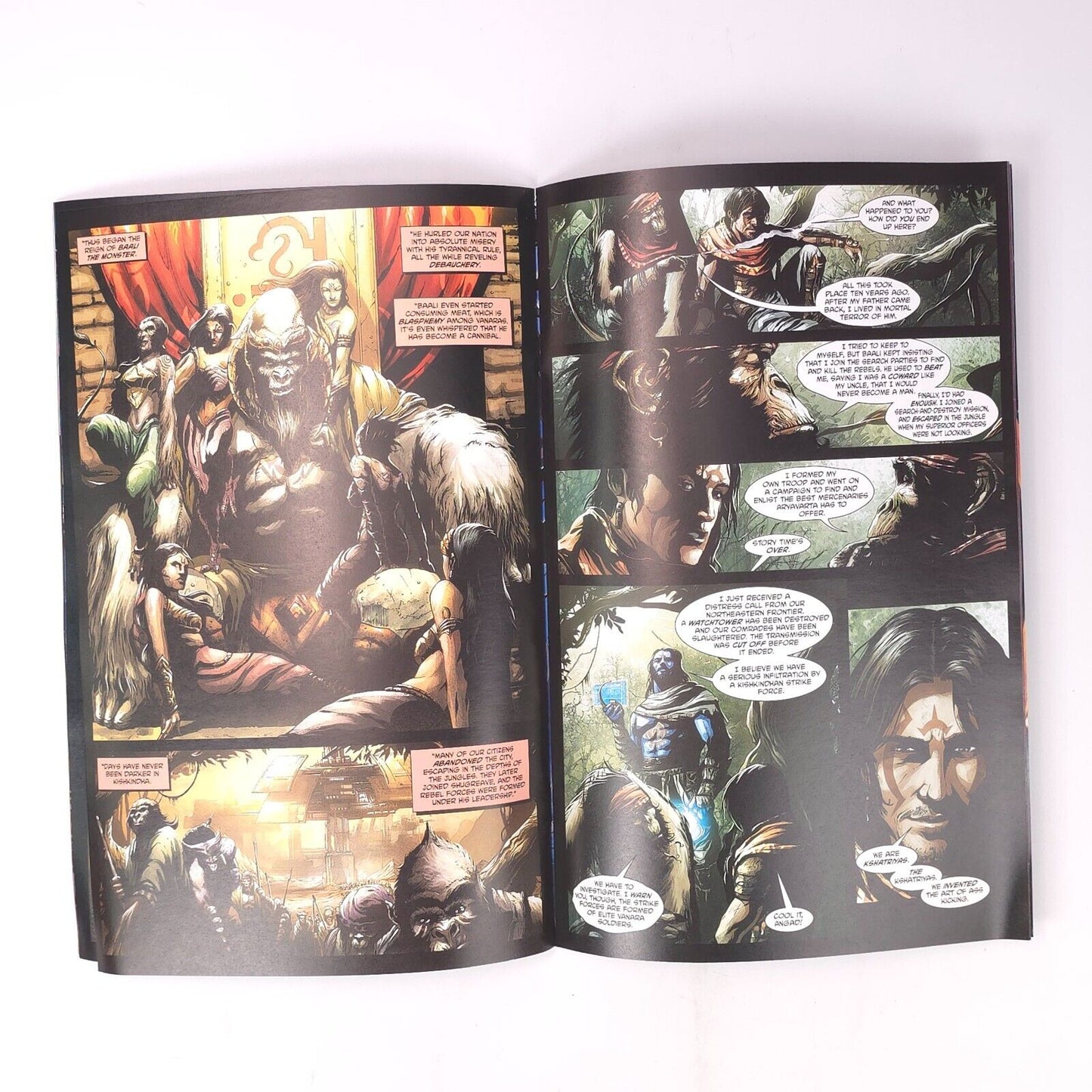 Ramayan 3392 AD Reloaded #6 Virgin Comics Comic Book