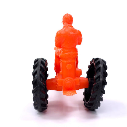 Vintage The Barr Rubber Products Ohio Plastic Farm Tractor Toy