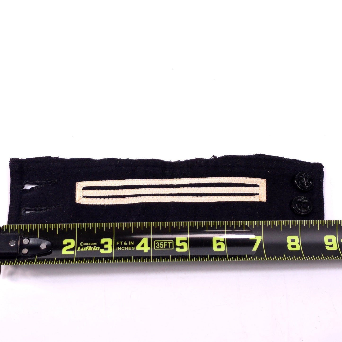 Vintage Navy Uniform Cuff Rank Band 3 Strips Cheif Petty Officer CPO