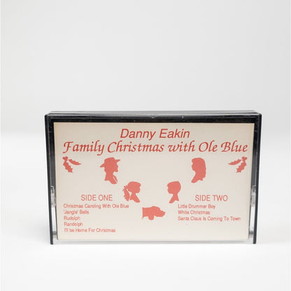 Danny Eakin Family Christmas with Ole Blue (Cassette) 2+ Ship FREE