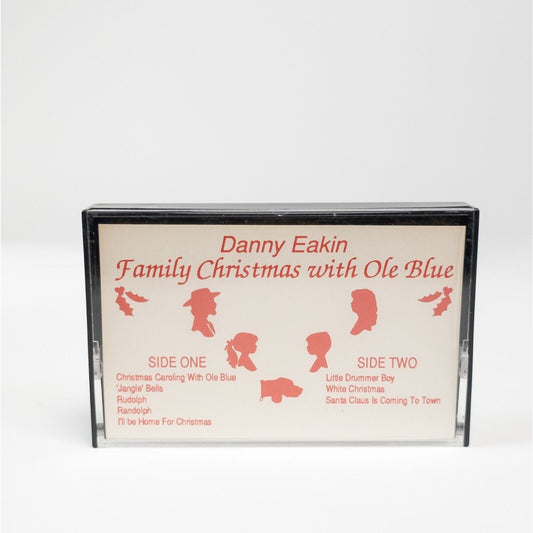 Danny Eakin Family Christmas with Ole Blue (Cassette) 2+ Ship FREE