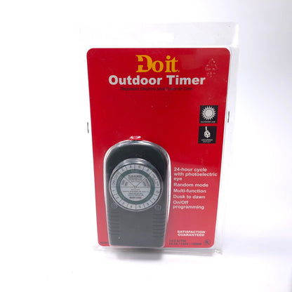 24 hr Outdoor Timer Multi Funtion On/Off Programable Do It