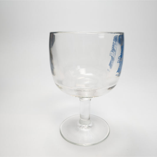Vintage Pabst Blue Ribbon Heavy Beer Glass Goblet
