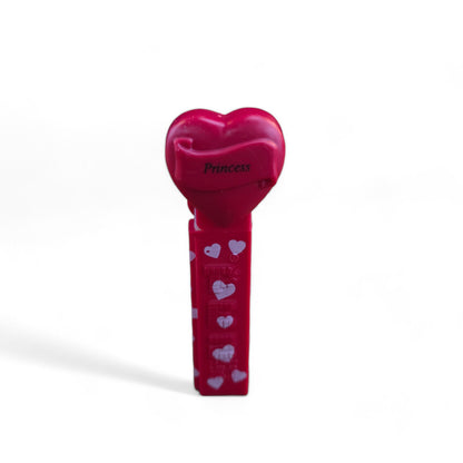 PEZ Princess Heart No Feet Candy Dispenser Red