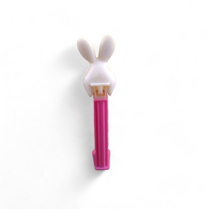 PEZ Easter Bunny E Footed Candy Dispenser 1999 Retired Pink