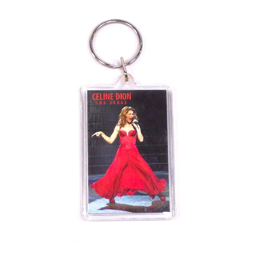Celine Dion Las Vegas Keychain