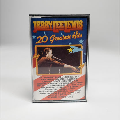 Jerry Lee Lewis 20 Greatest Hits (Cassette) 2+ Ship FREE