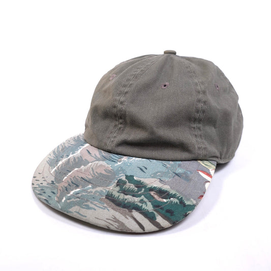 Outdoor Scenic Landscape Brim Print 100% Cotton Strapback Baseball Cap Hat
